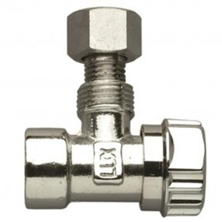 RUBINETTO A SQUADRA PER CASSETTE WC CON CODOLO 3/8"