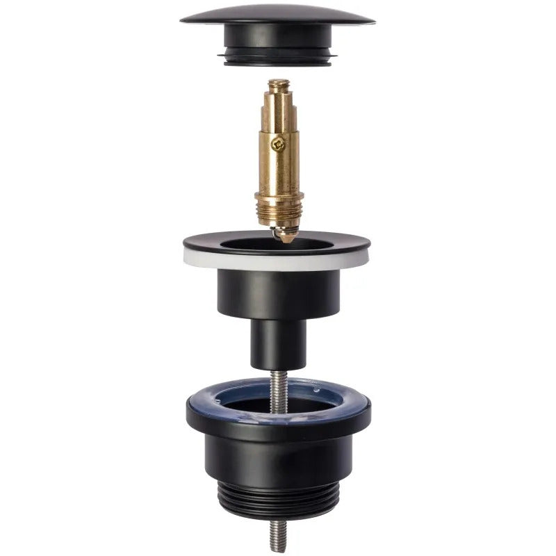 Piletta Di Scarico Click-Clack Tondo Universale In Ottone 1"1/4