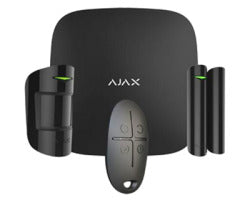 AJAX STARTER KIT - NERO - (Hub + MotionPtotect + DoorProtect + SpaceControl)