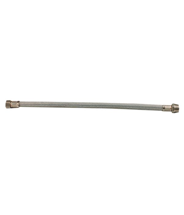 Flessibile Maschio 3/8" - Femmina 1/2" - Acciaio Inox - 40 cm Amaflex