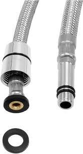 Flessibile Acciaio Inox Femmina 1/2" - Maschio M10/Dn8 - 50 cm Amaflex